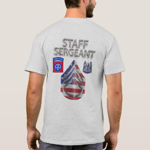 T-shirt 82e Sergent d'état-major de la Division aéroportée