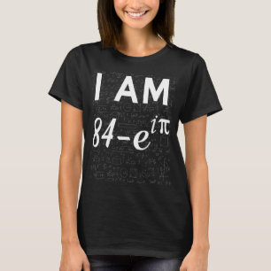 T-shirt 85e anniversaire 85 ans geek mathématique Euler id