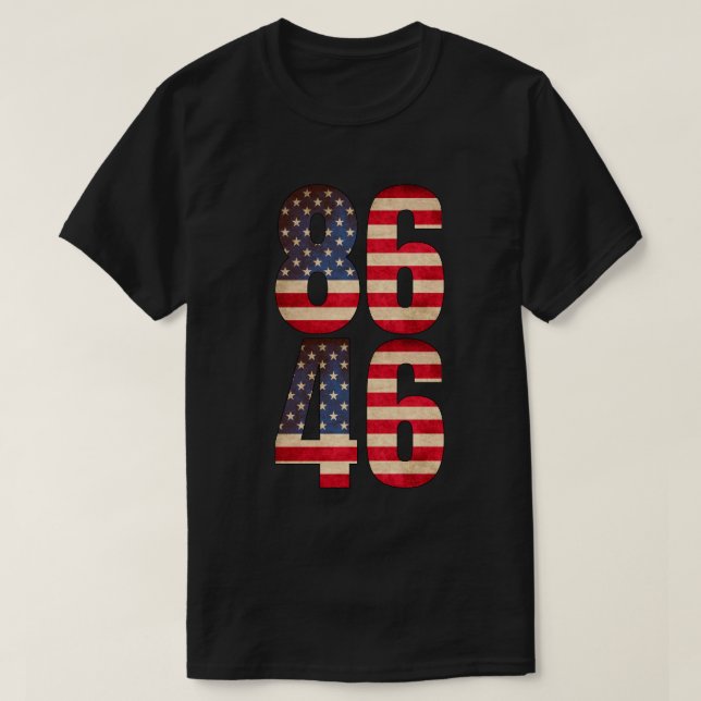 T-shirt 8646 Amérique (Design devant)