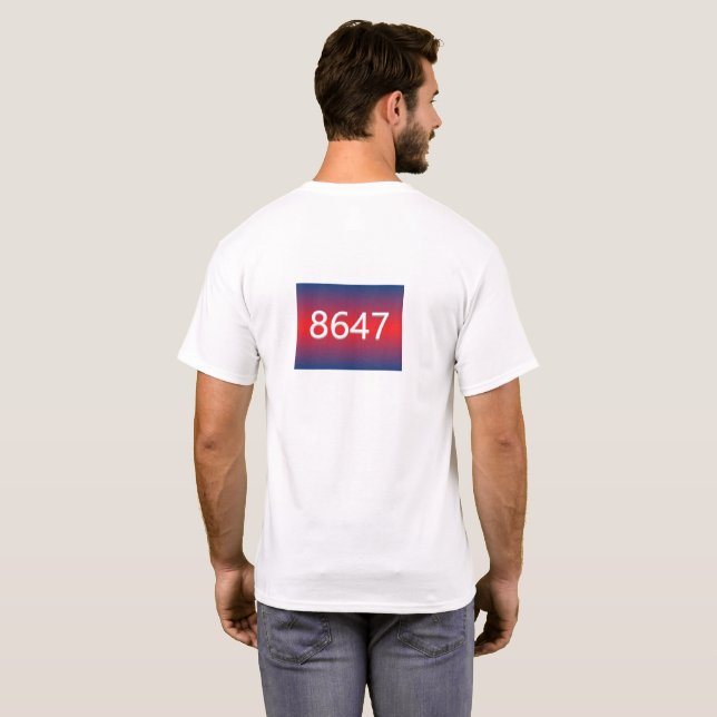 T-SHIRT 8647 (Dos entier)