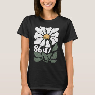 T-shirt 8647 Résistez Subtil Daisy Floral Foxtrot Delta Ta