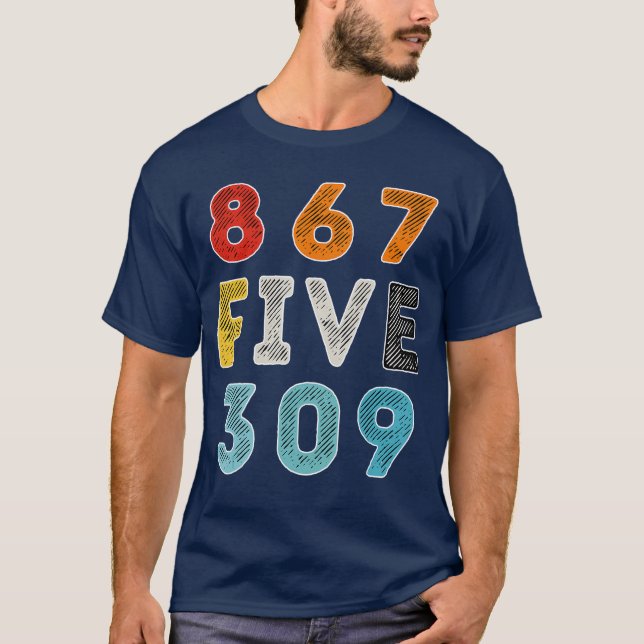 T-shirt 867 Five 309 famille (Devant)