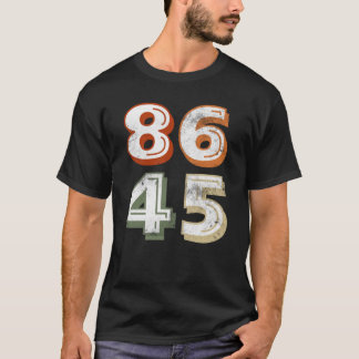 T-shirt 86 45 vintage AntiTrump