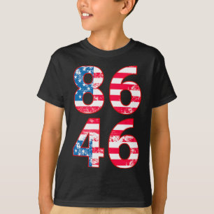 T-shirt 86 46 Anti Biden Pro Trump Patriotic