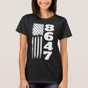 T-shirt 86 47 8647 Subtle Anti Trump 1