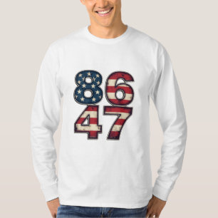 T-shirt 86 47 Fier Maga Trump Jour de l'investiture du pré