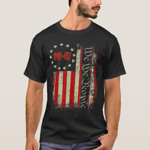 T-shirt 86 47 Sauver la démocratie Anti Trump Manifestatio