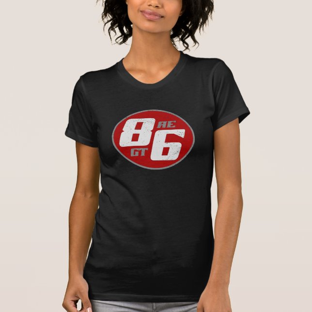 T-shirt 86 EA ou GT ? (Devant)