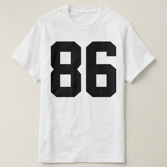 T-shirt 86 Liberté d'expression (Design devant)