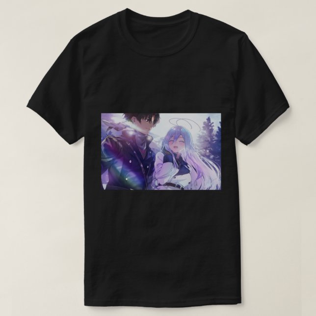 T-shirt 86 Quatre-vingt-six lena et shin (Design devant)