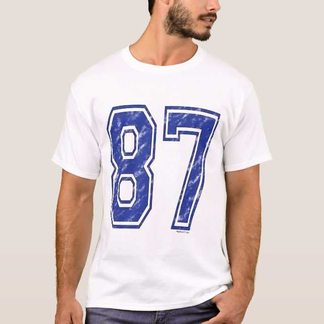 T-shirt 87 coutume Jersey (Devant)
