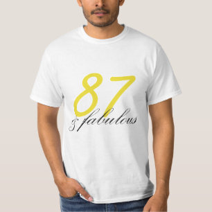 T-shirt 87 et fabuleux