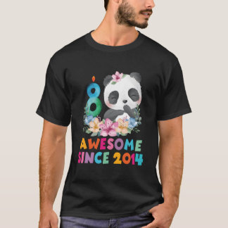 T-shirt 8 8ème Panda Licorne Py