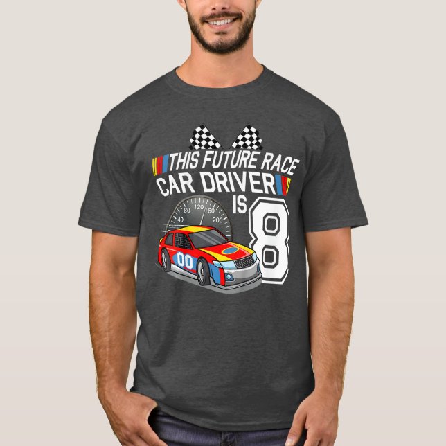 T-shirt 8 Anniversaire de la Course 8ème Stock Racing Part (Devant)