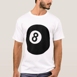 T-shirt 8 Ball Sticker Decal