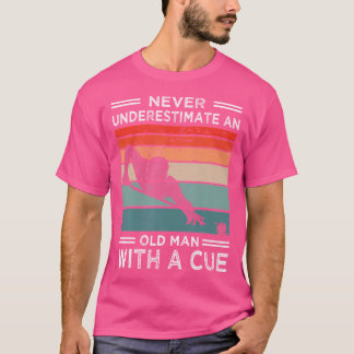 T-shirt 8 Balle Huit Bal Funny Billard de piscine