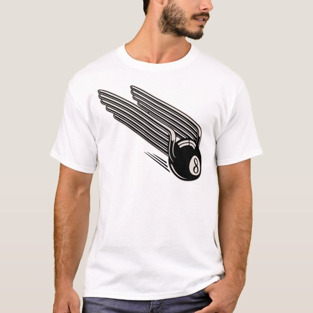 T-shirt 8 balles - Aero Wings (Devant)