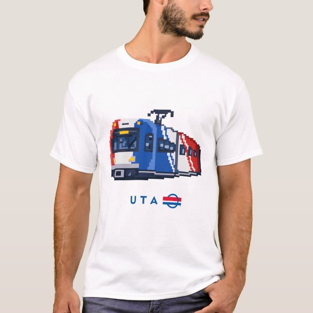 T-Shirt 8 Bit TRAX (Devant)