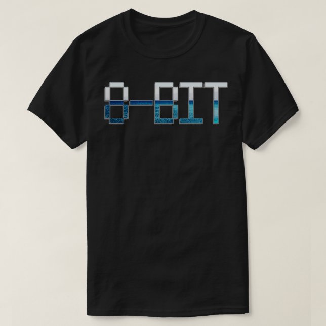 T-SHIRT 8 BITS (Design devant)