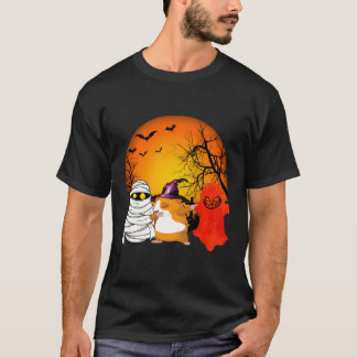 T-shirt 8 Cobaye d'Halloween Citrouille