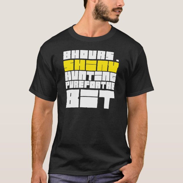 T-shirt 8 heures de chasse aux chromatiques (Devant)