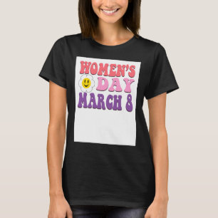 T-shirt 8 mars Journée de la femme Feminisme Égalité Femme