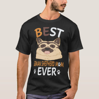 T-shirt 8 Meilleure Maman Berger Allemand de tous les temp