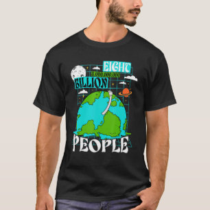 T-shirt 8 Milliards de personnes sur Terre Population 2022