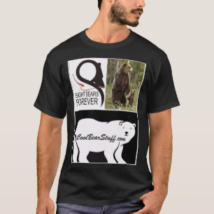 T-SHIRT 8 OURS POUR TOUS LES STUFF D'OURS COOL DOUBLE