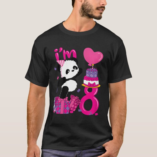 T-shirt 8 Panda (Devant)