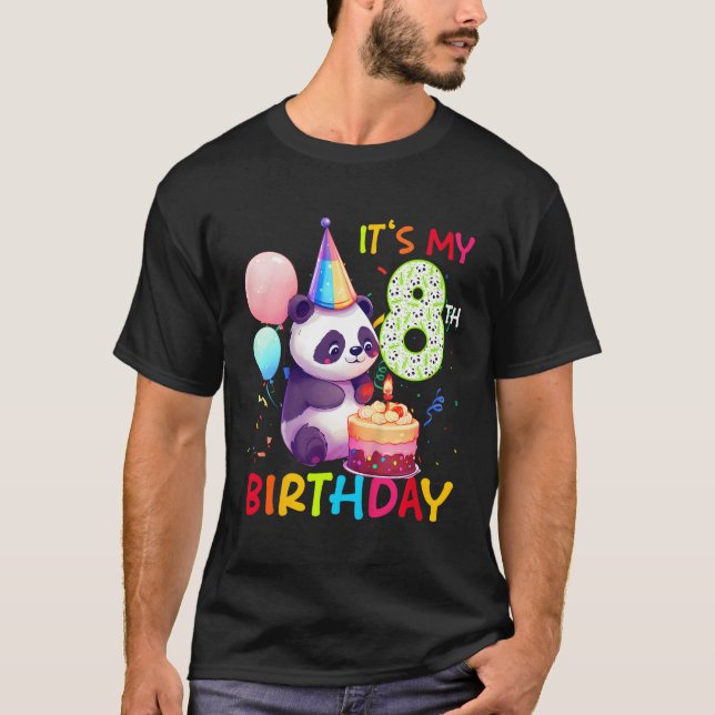 T-shirt 8 Panda 8E Panda (Devant)
