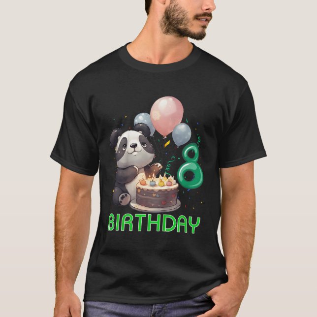 T-shirt 8 Panda 8E Panda (Devant)
