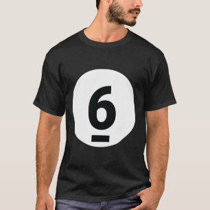 T-shirt 8 Pool Ball 6 Billiards Costume Halloween Groupe M