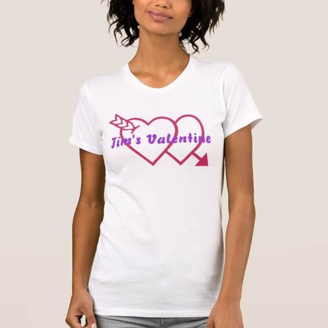T-shirt 8, Valentine de Tim (Devant)