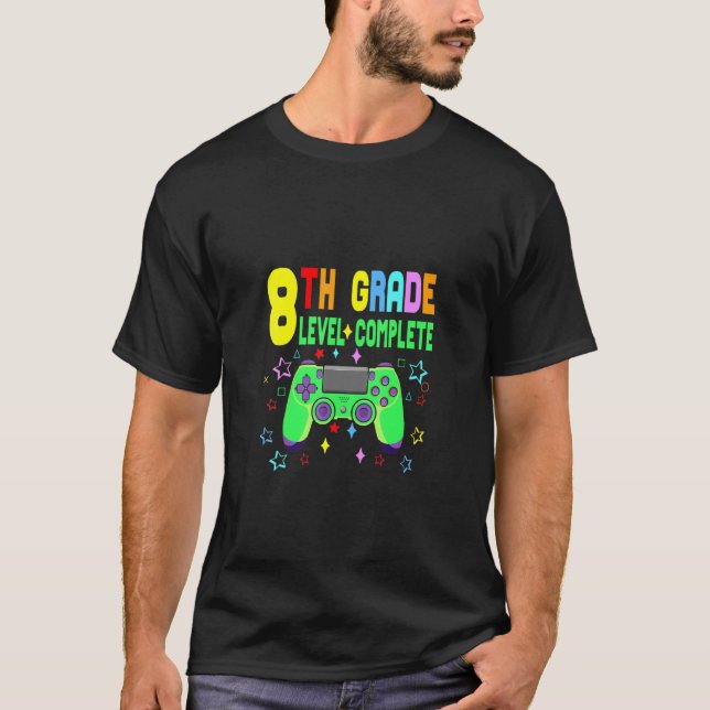 T-shirt 8e Année Classe Complète De 2021 (Devant)