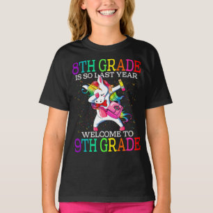 T-shirt 8e année est si Dernière année Bienvenue en 9e ann