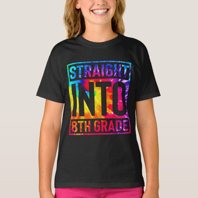 T-shirt 8e année Retour à l'école (Devant)