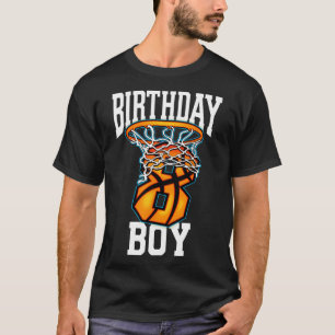 T-shirt 8e anniversaire Bysketbyll 8 ans old Kids Don 1