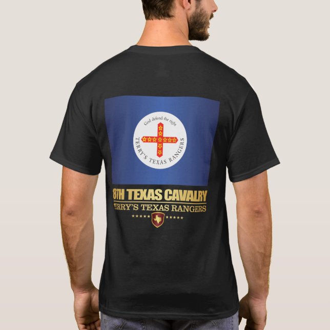 T-shirt 8e cavalerie texane (Dos)