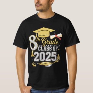 T-shirt 8e Classe De 2025 Graduate Graduation
