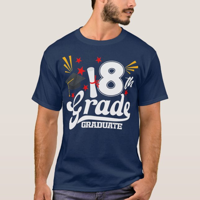 T-shirt 8e classe de diplômés 2020 Graduation Senior (Devant)