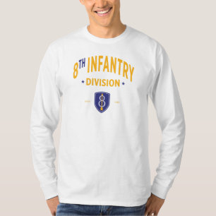 T-shirt 8e Division d'infanterie - Militaire américain