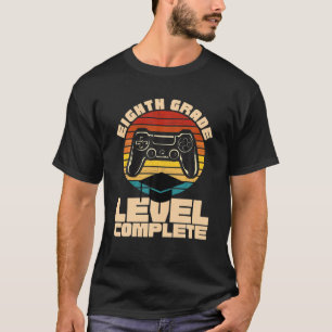 T-shirt 8E Niveau 8E Niveau Complet Vidéo de Graduation G