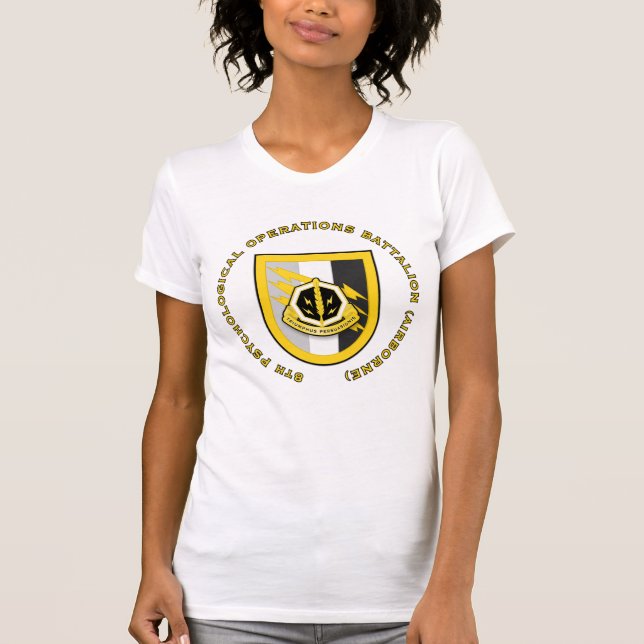 T-shirt 8ème Milliard de PsyOps - aéroporté (Devant)