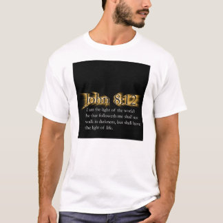 T-shirt 8h12 de John - laissez votre éclat léger pour