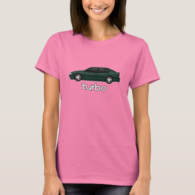 T-shirt 9000aero green (Devant)