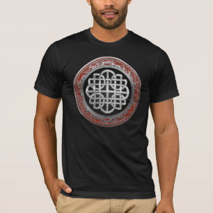 T-shirt [900] Croix du noeud d'argent celtique sacré