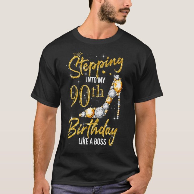 T-shirt 90 Ans Arrivant à mon 90e anniversaire Comme (Devant)