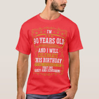 90 Birthday Funny Birthday Idea Humor 90 Years Old