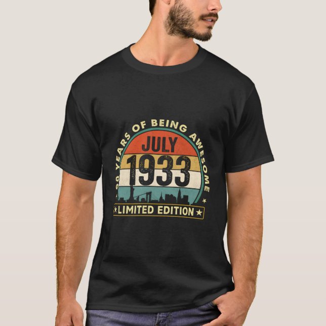 T-shirt 90 Juillet 1933 90E (Devant)